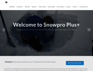 snowproplus.com screenshot