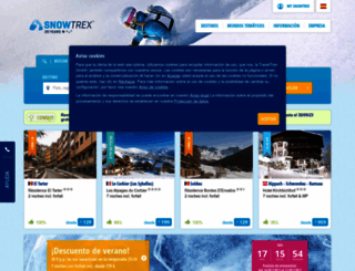 snowtrex.es screenshot