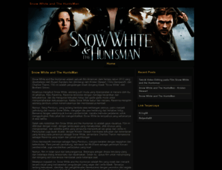 snowwhiteandthehuntsman.com screenshot