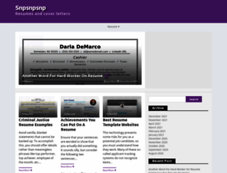 snpsnpsnp.com screenshot