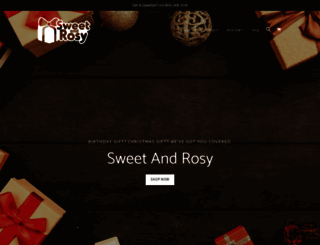 snrosy.myshopify.com screenshot