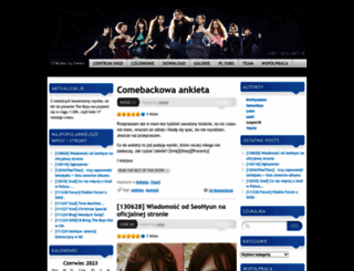 snsdpolska.wordpress.com screenshot
