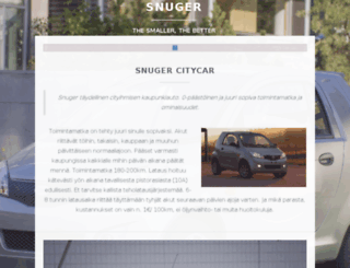 snuger.com screenshot