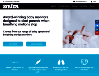 snuza.com screenshot