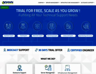 snwntechsolution.com screenshot