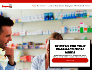 snyder-pharmacy.com screenshot