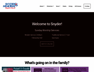 snydermbc.com screenshot