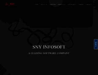 snyinfosoft.in screenshot