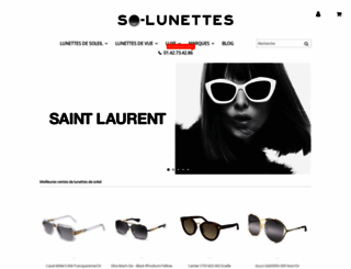 so-lunettes.fr screenshot