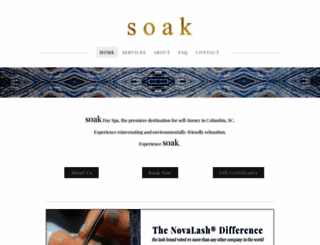 soakdayspa.com screenshot