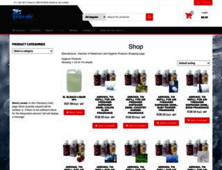 soap-dispenser.co.za screenshot