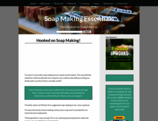 soap-making-essentials.com screenshot