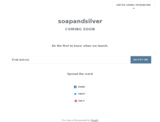 soapandsilver.com screenshot