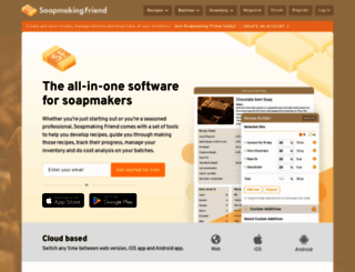 soapmakingfriend.com screenshot