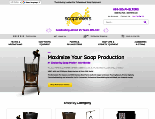 soapmelters.com screenshot