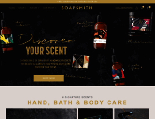 soapsmith.com screenshot