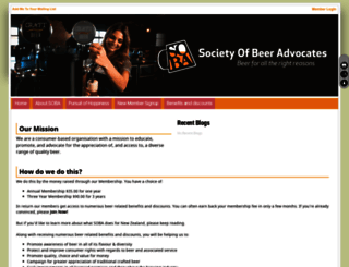 soba.org.nz screenshot
