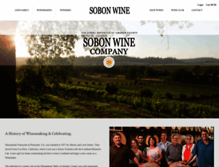 sobonwine.com screenshot