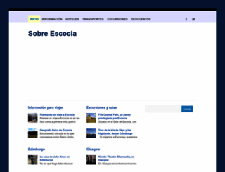 sobreescocia.com screenshot