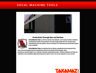 socal-machinetools.com screenshot