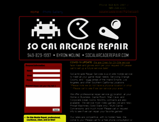 socalarcaderepair.com screenshot