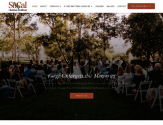 socalchristianweddings.com screenshot