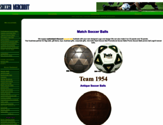 soccer-merchant.com screenshot