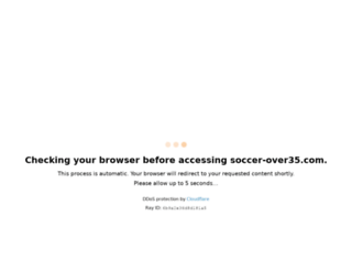 soccer-over35.com screenshot