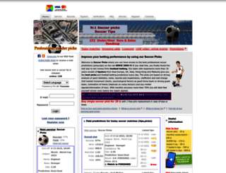 soccer-picks.org screenshot
