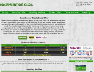 soccer-predictions-1x2.sportal.tips screenshot