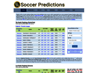 soccer predictions today