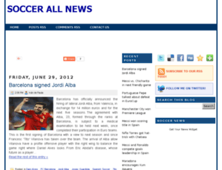 soccerallnews.blogspot.com screenshot