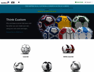 soccerballs.com screenshot