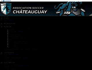 soccerchateauguay.com screenshot
