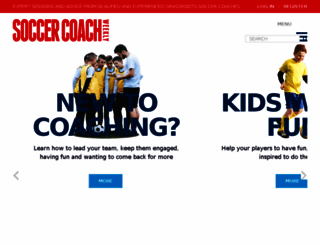 soccercoachingclub.co.uk screenshot