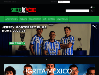 soccerdemexico.com screenshot