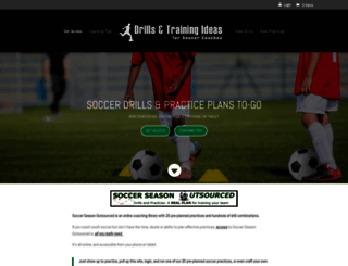 soccerdrillbook.com screenshot