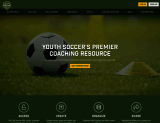 soccerdrive.com screenshot