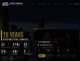 soccerex.com screenshot