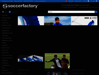 soccerfactory.com. Soccerfactory - Tienda de Equipaciones, Botas de Fútbol, Zapatillas de Fútbol Sala y Guantes de Port...