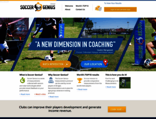 soccergenius.com screenshot