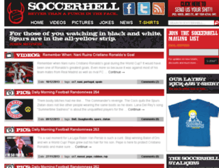 soccerhell.co.uk screenshot