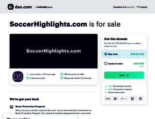 soccerhighlights.com screenshot