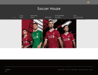 soccerhouze.com screenshot