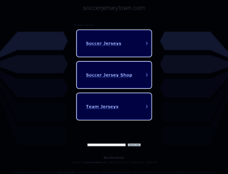 soccerjerseytown.com screenshot