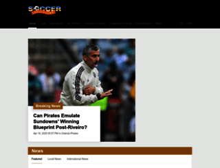 soccerladuma.co.za screenshot