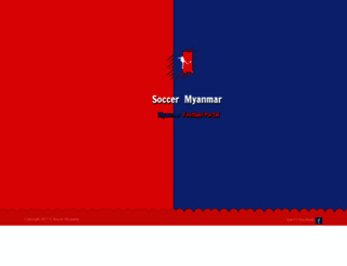 soccermyanmar.com screenshot