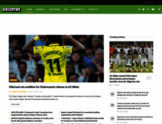 soccernet.com.ng screenshot