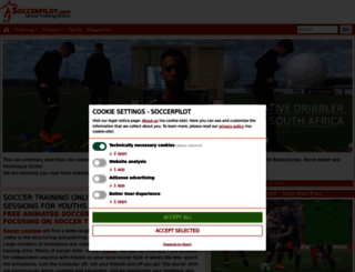 soccerpilot.com screenshot