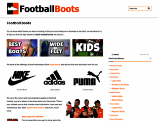 soccerreviews.com screenshot